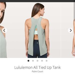lululemon All Tied Up Tank